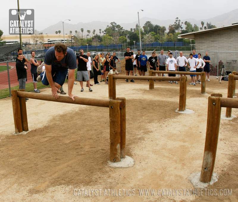 Danny Wright, Patch builder and coach demonstrating a vault - Olympic Weightlifting, strength, conditioning, fitness, nutrition - Catalyst Athletics 