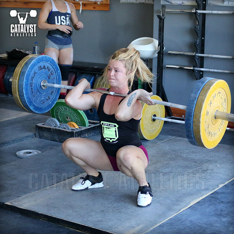 Carly clean - Olympic Weightlifting, strength, conditioning, fitness, nutrition - Catalyst Athletics 