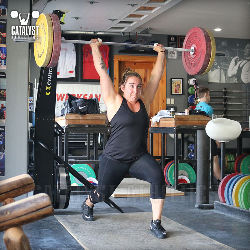 Sam jerk - Olympic Weightlifting, strength, conditioning, fitness, nutrition - Catalyst Athletics 