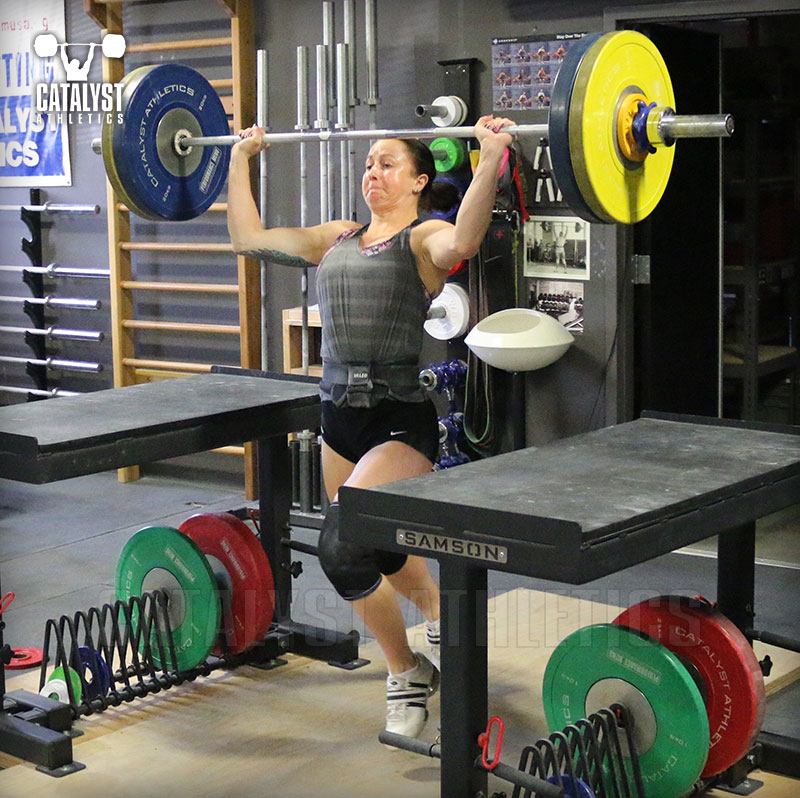 Aimee jerk - Olympic Weightlifting, strength, conditioning, fitness, nutrition - Catalyst Athletics 