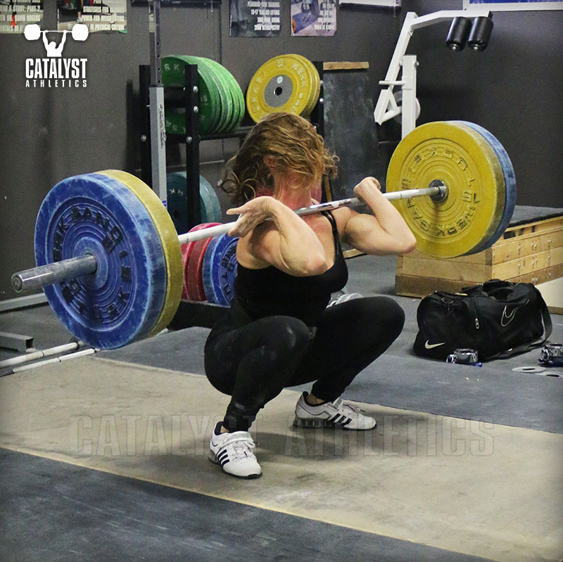 Jocelyn clean - Olympic Weightlifting, strength, conditioning, fitness, nutrition - Catalyst Athletics 