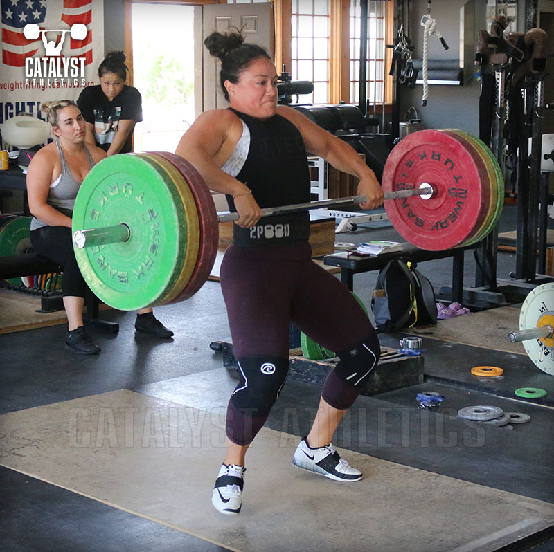 Laura clean - Olympic Weightlifting, strength, conditioning, fitness, nutrition - Catalyst Athletics 