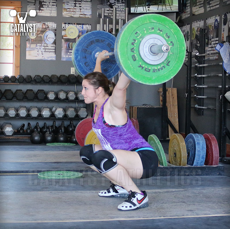 Erin snatch - Olympic Weightlifting, strength, conditioning, fitness, nutrition - Catalyst Athletics 