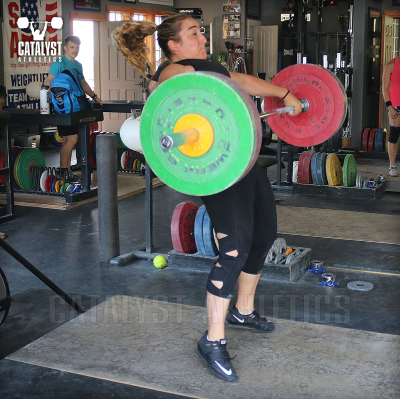 Sam snatch - Olympic Weightlifting, strength, conditioning, fitness, nutrition - Catalyst Athletics 