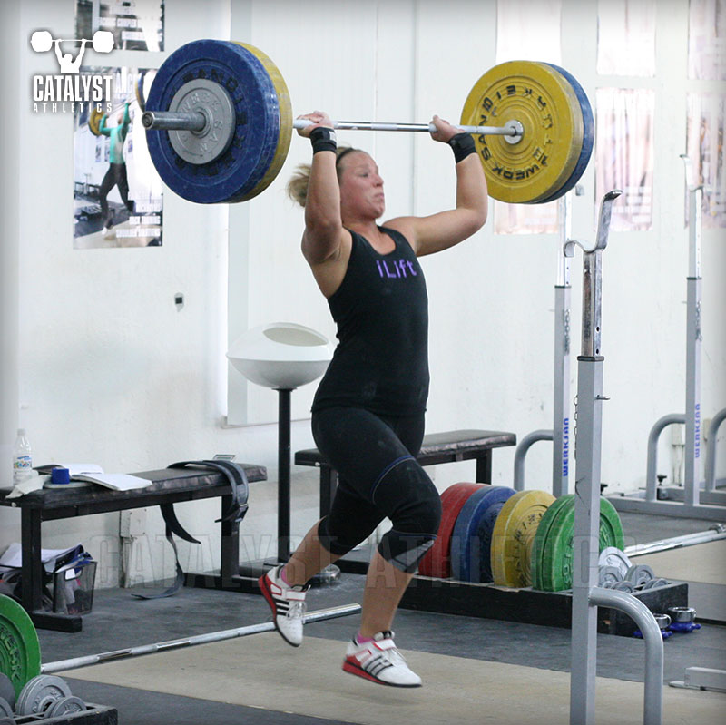 Kara jerk - Olympic Weightlifting, strength, conditioning, fitness, nutrition - Catalyst Athletics 