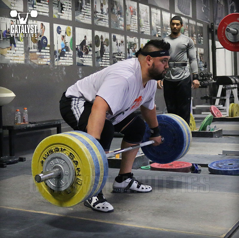 Brian snatch pull - Olympic Weightlifting, strength, conditioning, fitness, nutrition - Catalyst Athletics 