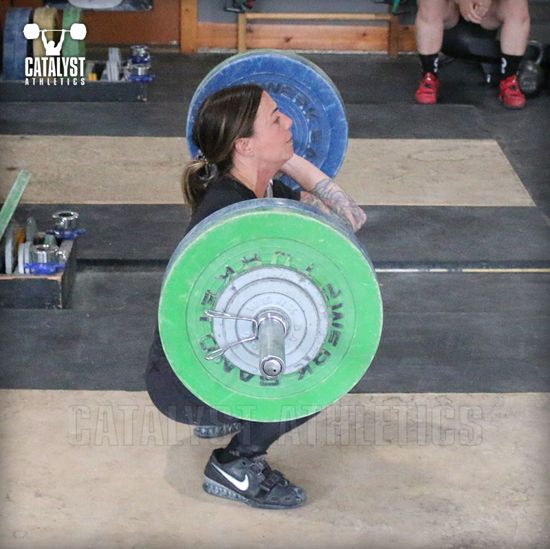 Michelle clean - Olympic Weightlifting, strength, conditioning, fitness, nutrition - Catalyst Athletics 