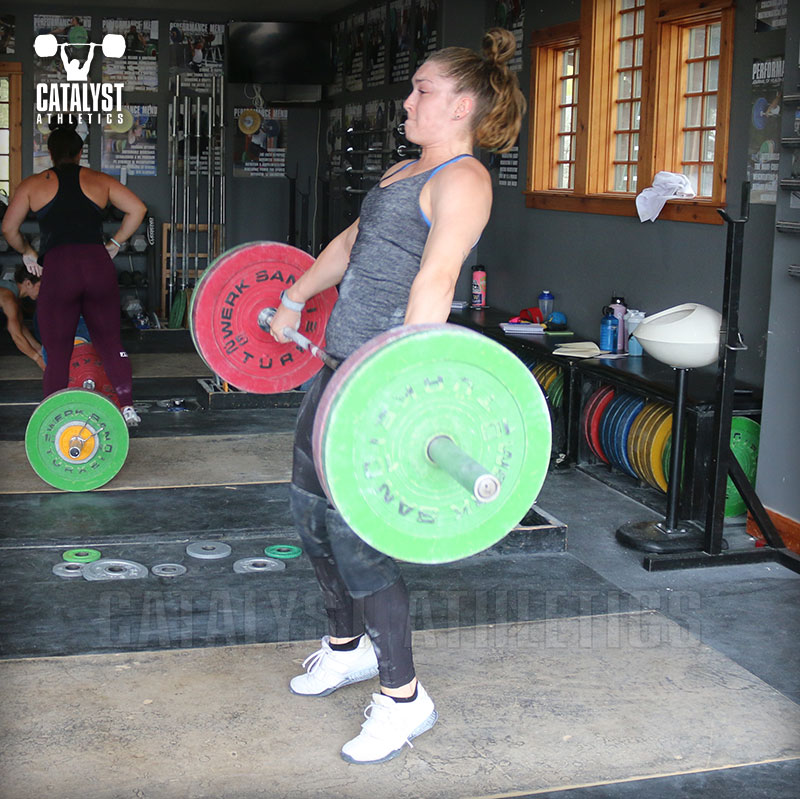 Mattie snatch - Olympic Weightlifting, strength, conditioning, fitness, nutrition - Catalyst Athletics 