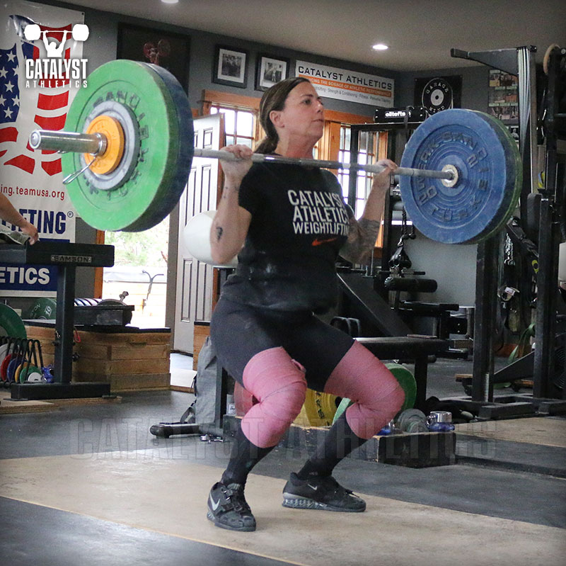 Michelle clean - Olympic Weightlifting, strength, conditioning, fitness, nutrition - Catalyst Athletics 