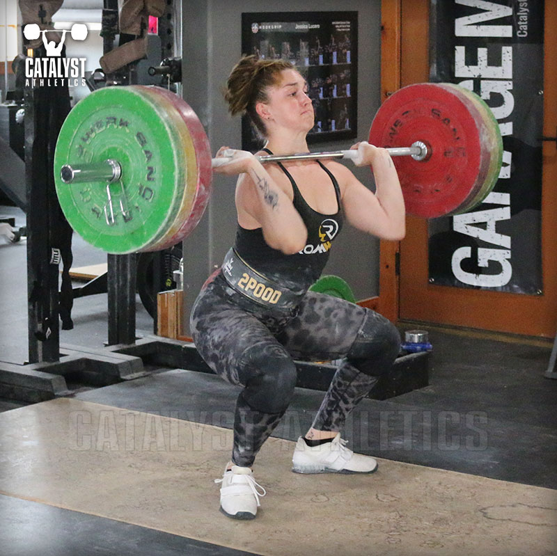 Mattie clean - Olympic Weightlifting, strength, conditioning, fitness, nutrition - Catalyst Athletics 