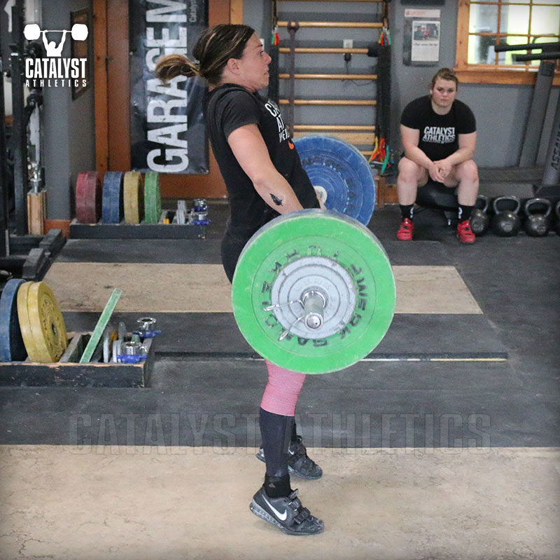 Michelle clean - Olympic Weightlifting, strength, conditioning, fitness, nutrition - Catalyst Athletics 