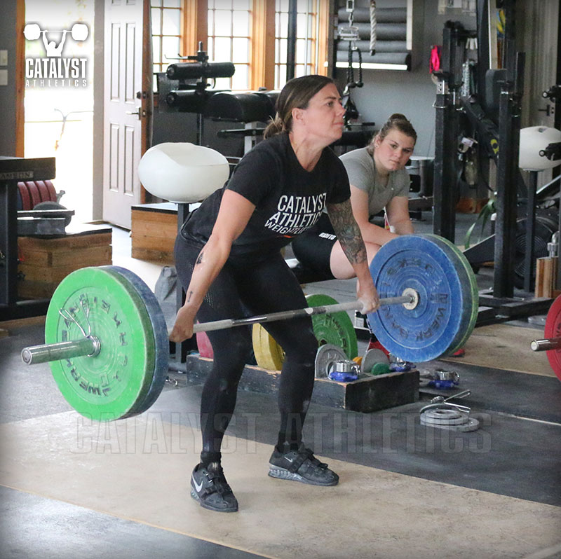 Michelle snatch - Olympic Weightlifting, strength, conditioning, fitness, nutrition - Catalyst Athletics 