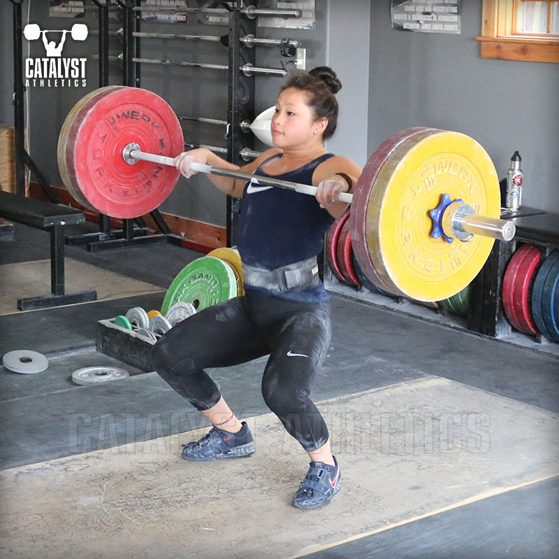 Lily clean - Olympic Weightlifting, strength, conditioning, fitness, nutrition - Catalyst Athletics 