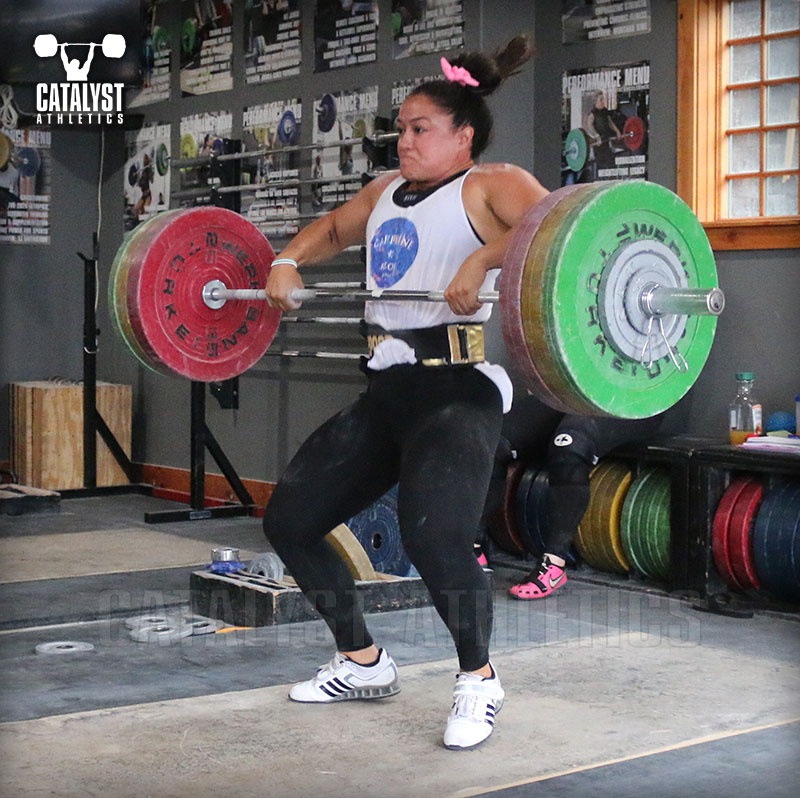 Laura clean - Olympic Weightlifting, strength, conditioning, fitness, nutrition - Catalyst Athletics 