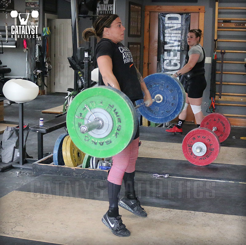 Michelle clean - Olympic Weightlifting, strength, conditioning, fitness, nutrition - Catalyst Athletics 