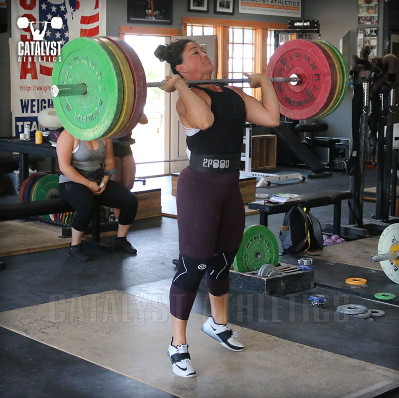 Laura jerk - Olympic Weightlifting, strength, conditioning, fitness, nutrition - Catalyst Athletics 