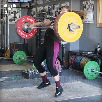 Sam snatch - Olympic Weightlifting, strength, conditioning, fitness, nutrition - Catalyst Athletics