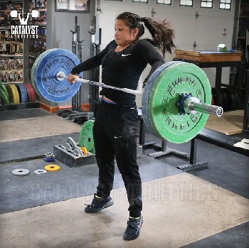 Lily snatch high-pull - Olympic Weightlifting, strength, conditioning, fitness, nutrition - Catalyst Athletics