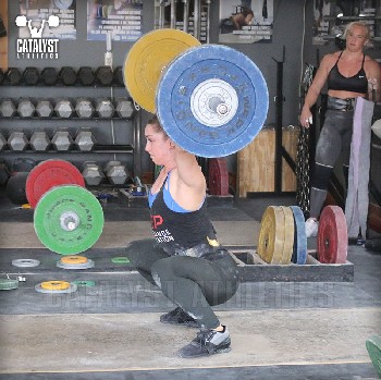 Mattie snatch - Olympic Weightlifting, strength, conditioning, fitness, nutrition - Catalyst Athletics