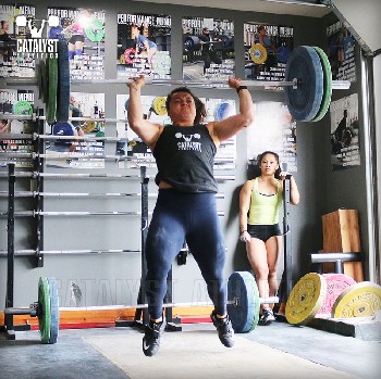 Steph jerk - Olympic Weightlifting, strength, conditioning, fitness, nutrition - Catalyst Athletics