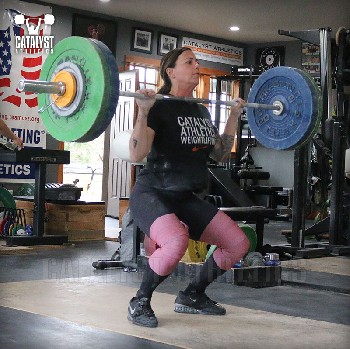 Michelle clean - Olympic Weightlifting, strength, conditioning, fitness, nutrition - Catalyst Athletics