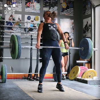 Steph clean - Olympic Weightlifting, strength, conditioning, fitness, nutrition - Catalyst Athletics