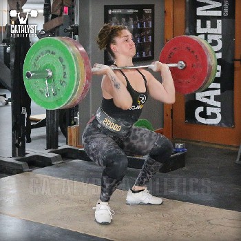 Mattie clean - Olympic Weightlifting, strength, conditioning, fitness, nutrition - Catalyst Athletics