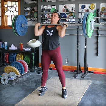 Steph jerk - Olympic Weightlifting, strength, conditioning, fitness, nutrition - Catalyst Athletics