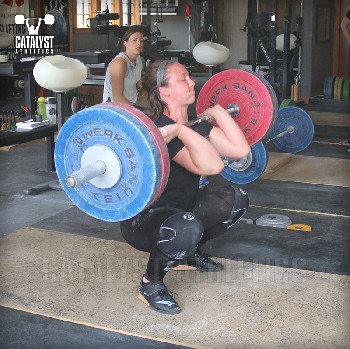 Caitlin clean - Olympic Weightlifting, strength, conditioning, fitness, nutrition - Catalyst Athletics