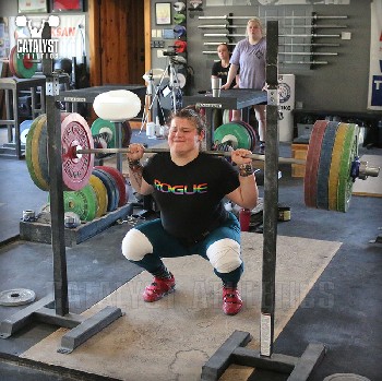 Jules back squat - Olympic Weightlifting, strength, conditioning, fitness, nutrition - Catalyst Athletics