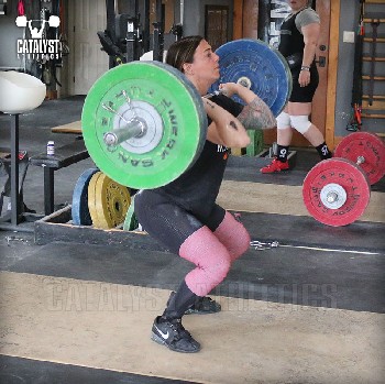 Michelle clean - Olympic Weightlifting, strength, conditioning, fitness, nutrition - Catalyst Athletics