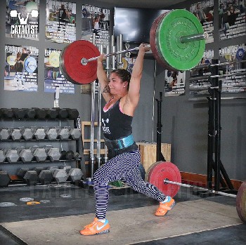 Nicole jerk - Olympic Weightlifting, strength, conditioning, fitness, nutrition - Catalyst Athletics