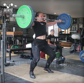 Caitlin snatch - Olympic Weightlifting, strength, conditioning, fitness, nutrition - Catalyst Athletics