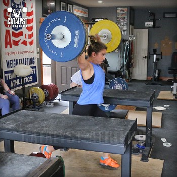 Nicole jerk behind the neck - Olympic Weightlifting, strength, conditioning, fitness, nutrition - Catalyst Athletics