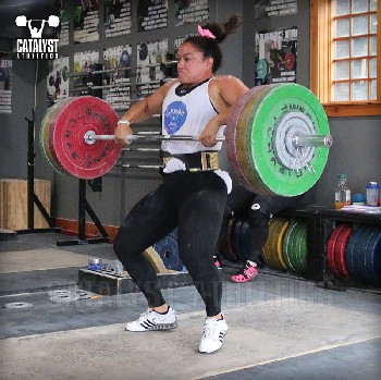 Laura clean - Olympic Weightlifting, strength, conditioning, fitness, nutrition - Catalyst Athletics