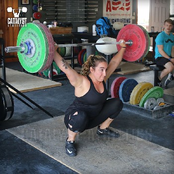 Sam snatch - Olympic Weightlifting, strength, conditioning, fitness, nutrition - Catalyst Athletics