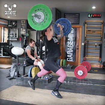 Michelle jerk - Olympic Weightlifting, strength, conditioning, fitness, nutrition - Catalyst Athletics