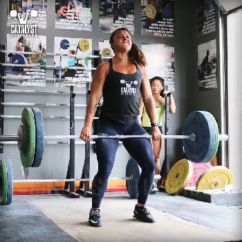 Steph clean - Olympic Weightlifting, strength, conditioning, fitness, nutrition - Catalyst Athletics