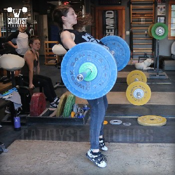 Rachel snatch - Olympic Weightlifting, strength, conditioning, fitness, nutrition - Catalyst Athletics