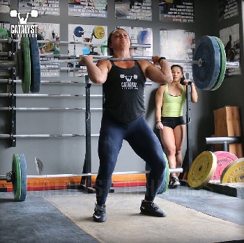 Steph jerk - Olympic Weightlifting, strength, conditioning, fitness, nutrition - Catalyst Athletics