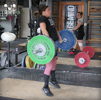 Michelle clean - Olympic Weightlifting, strength, conditioning, fitness, nutrition - Catalyst Athletics