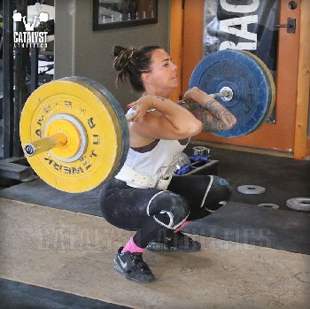 Michelle clean - Olympic Weightlifting, strength, conditioning, fitness, nutrition - Catalyst Athletics