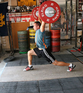 Josh Everett - Split snatch - Olympic Weightlifting, strength, conditioning, fitness, nutrition - Catalyst Athletics